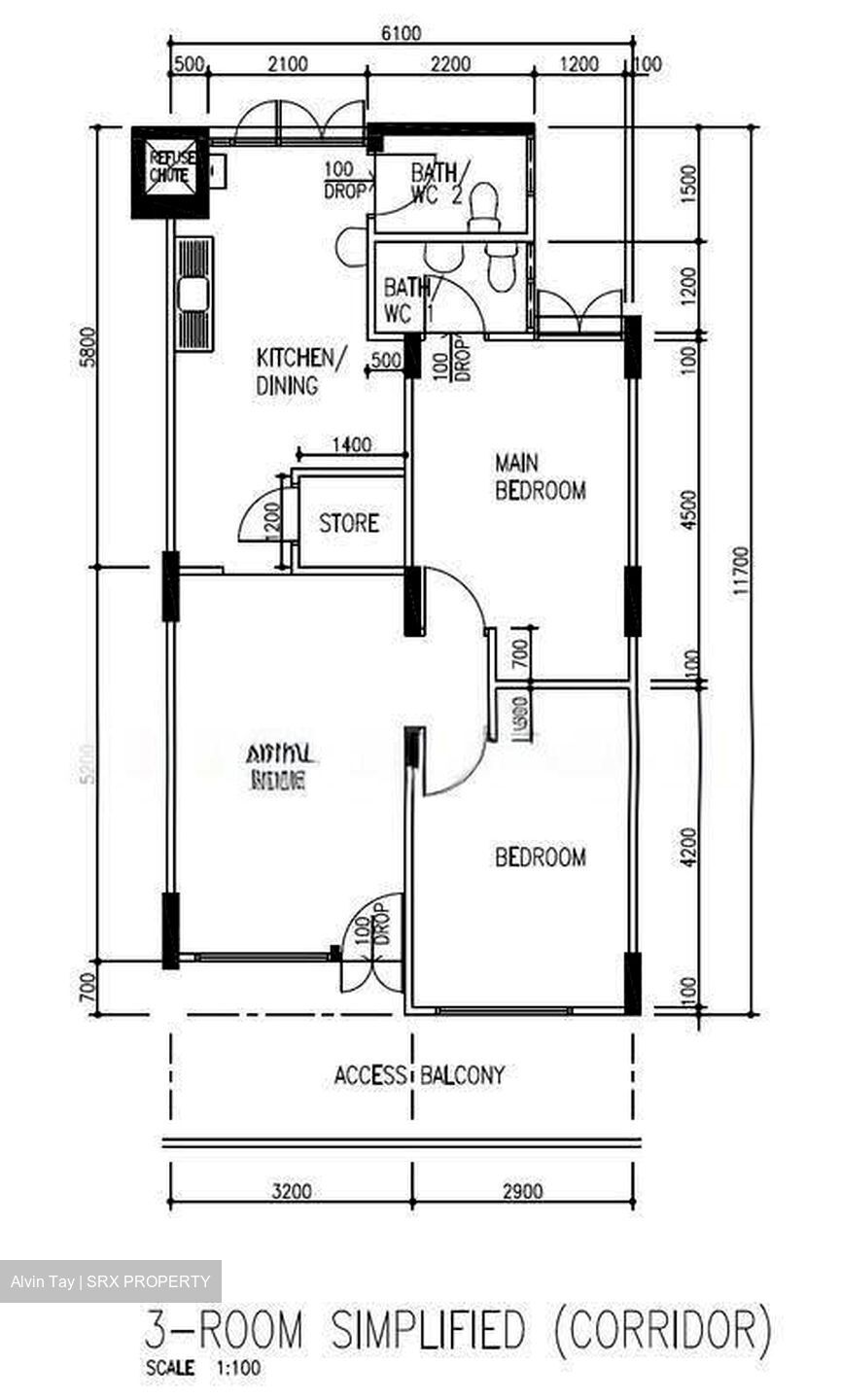 Blk 271 Gombak Place (Bukit Batok), HDB 3 Rooms #634140611